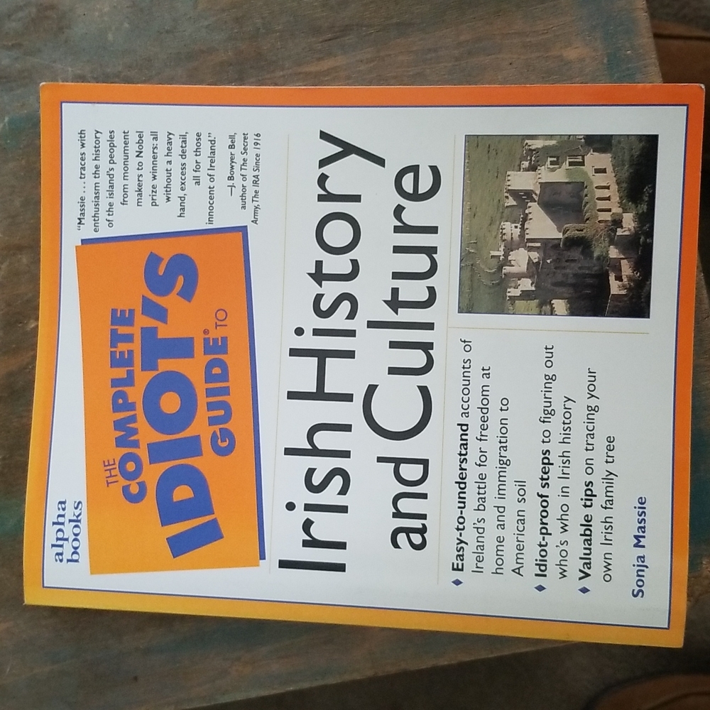 2 books on traveling in Ireland'
